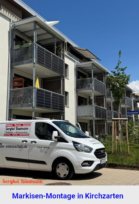LED beleuchtete Terrassenmarkise