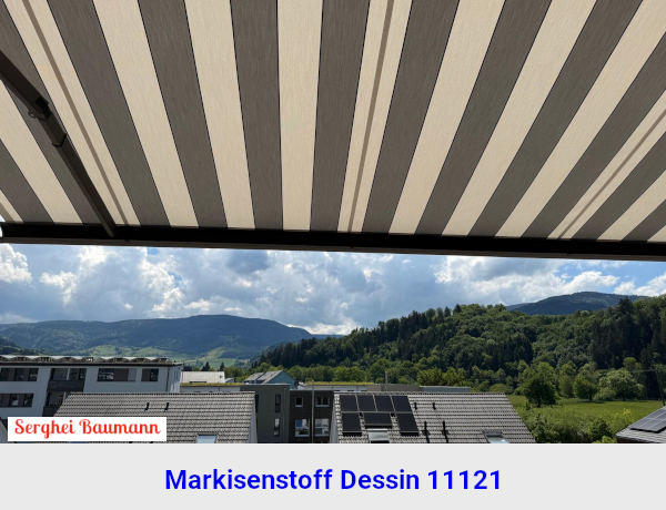 LED beleuchtete Terrassenmarkise