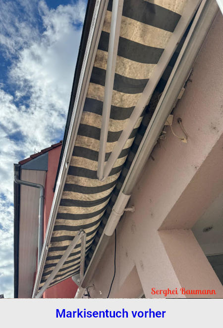 Altes Markisentuch