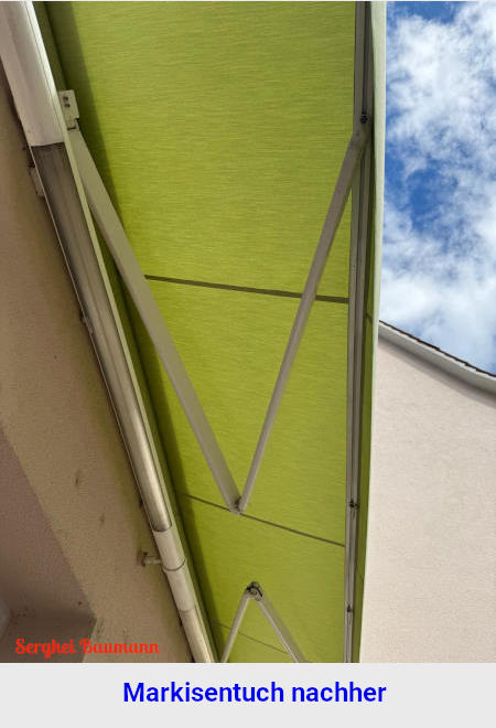 Neue Markisentücker