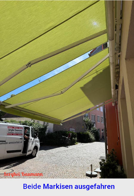 Neue Markisentücker 2